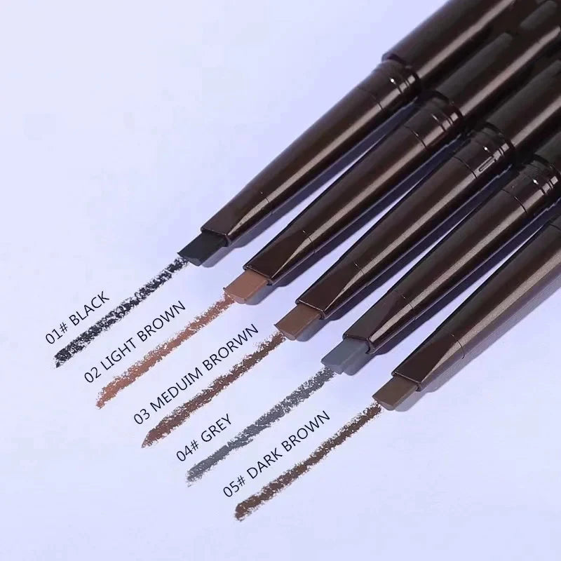 Waterproof Double Head Eyebrow Pencil – Natural, Long-Lasting