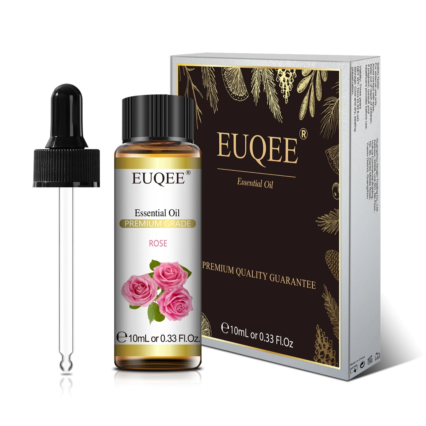 Relax & Refresh with EUQEE 100% Pure Plant Essential Oils 10ml