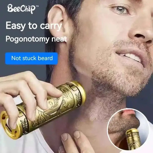 Smooth & Comfortable Shave Anywhere with BeeChip Mini Razor