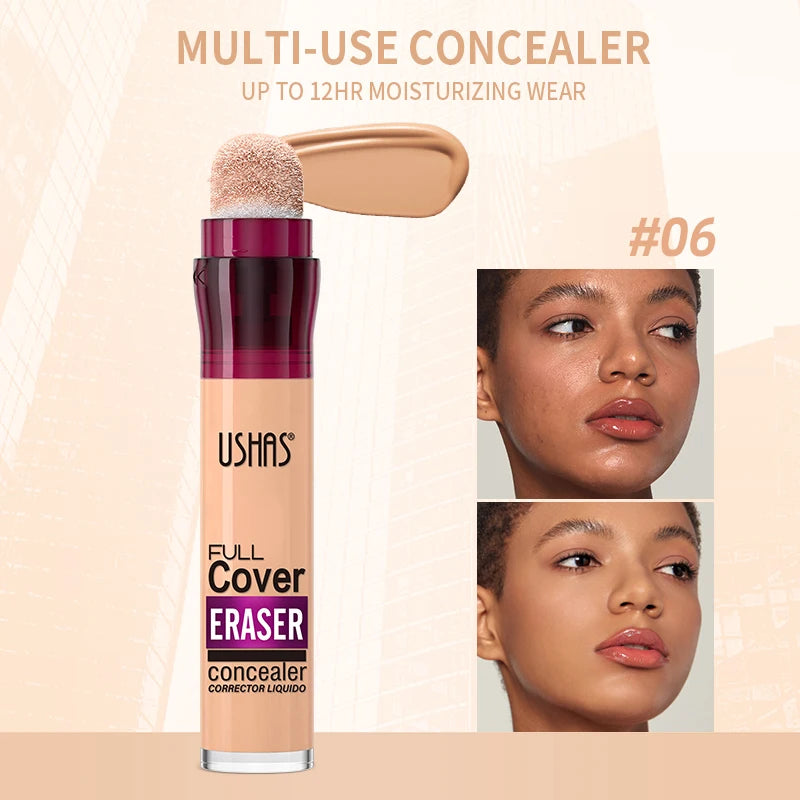 USHAS Liquid Concealer – Chemical-Free, Flawless Skin for All Types