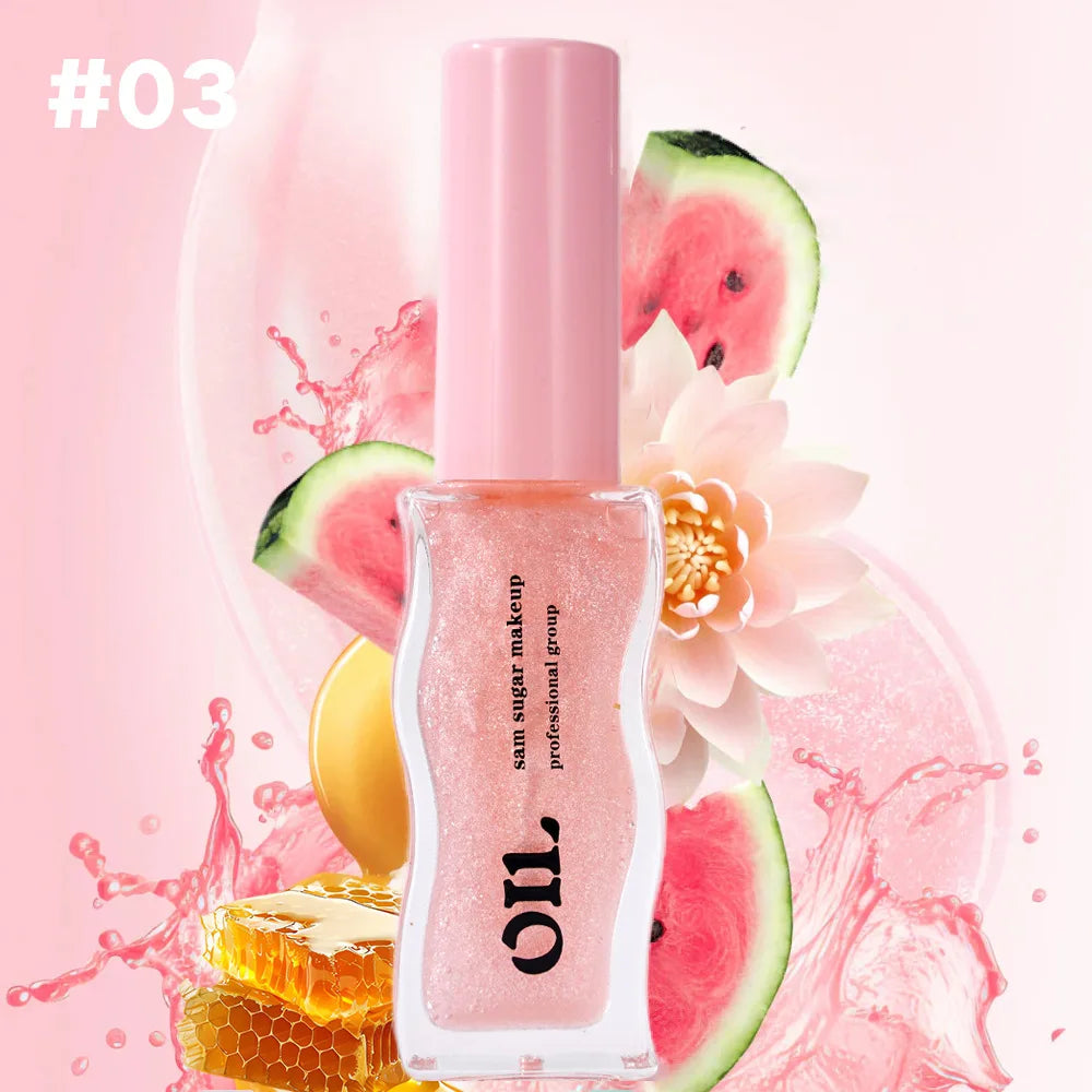 Fruit Honey Essence Lip Oil- Hydrating, Nourishing & Glossy Shine