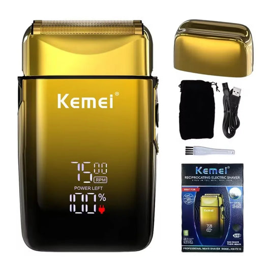 Rechargeable Kemei KM-TX10 Trimmer for Beard, Mustache & Hair