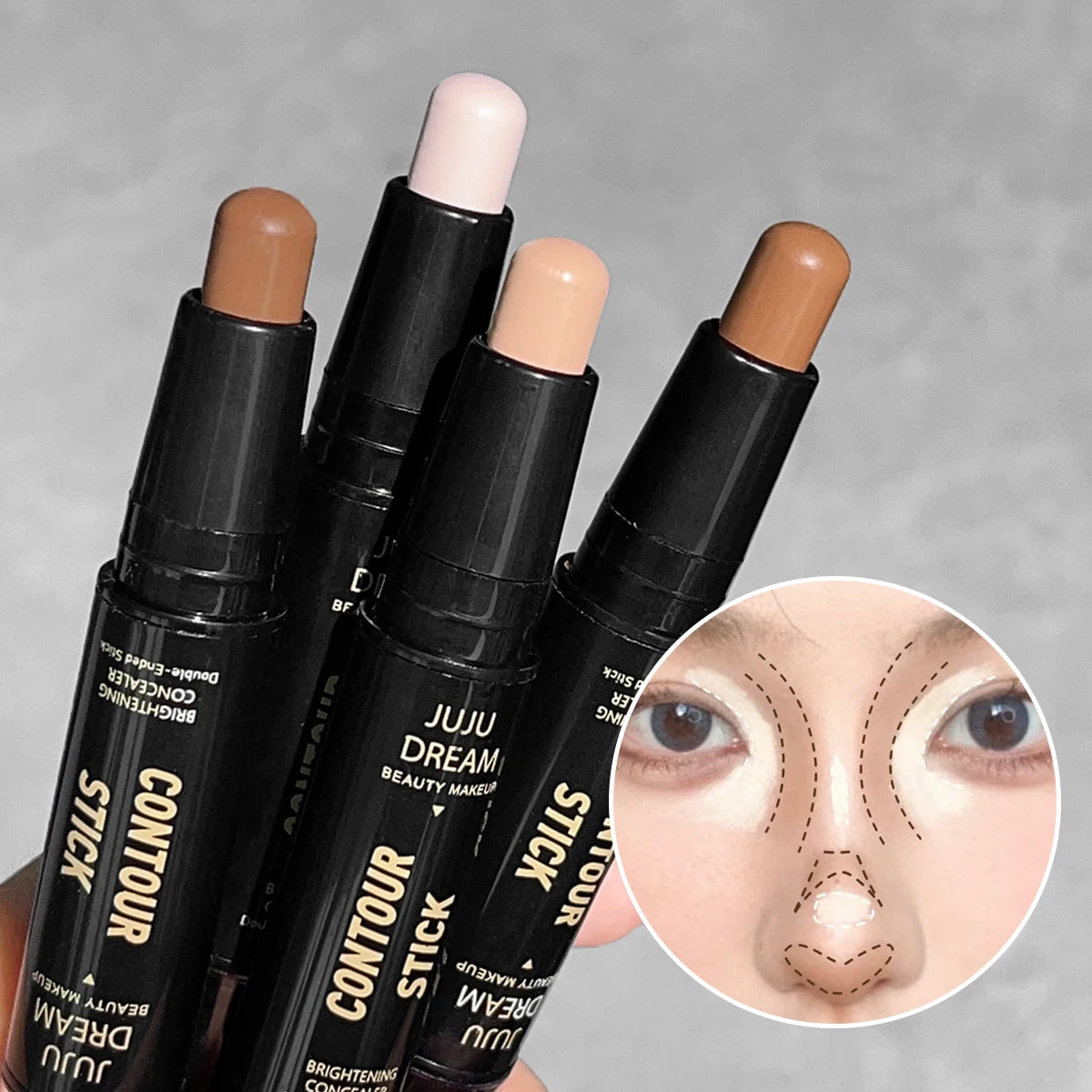 JUJU Dream Contour Stick – Perfect Sculpt & Radiant Glow