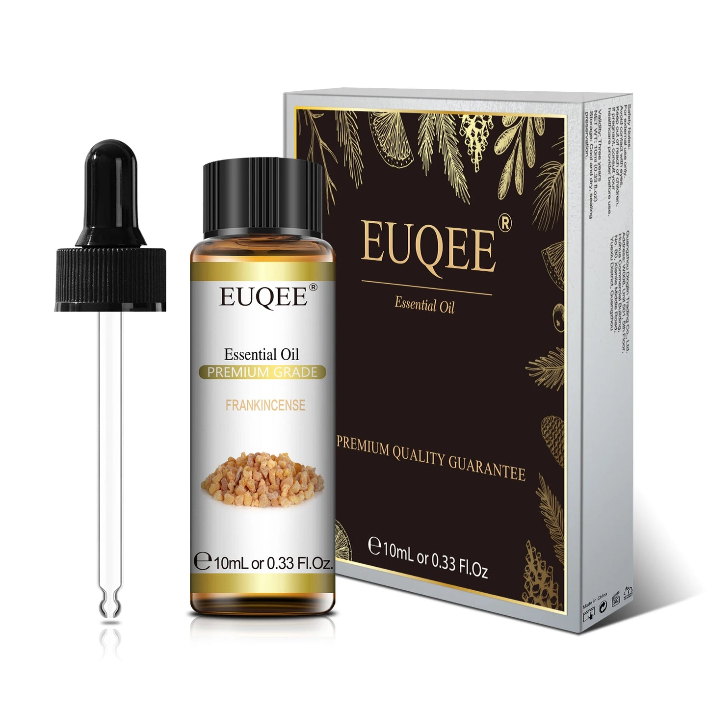 Relax & Refresh with EUQEE 100% Pure Plant Essential Oils 10ml