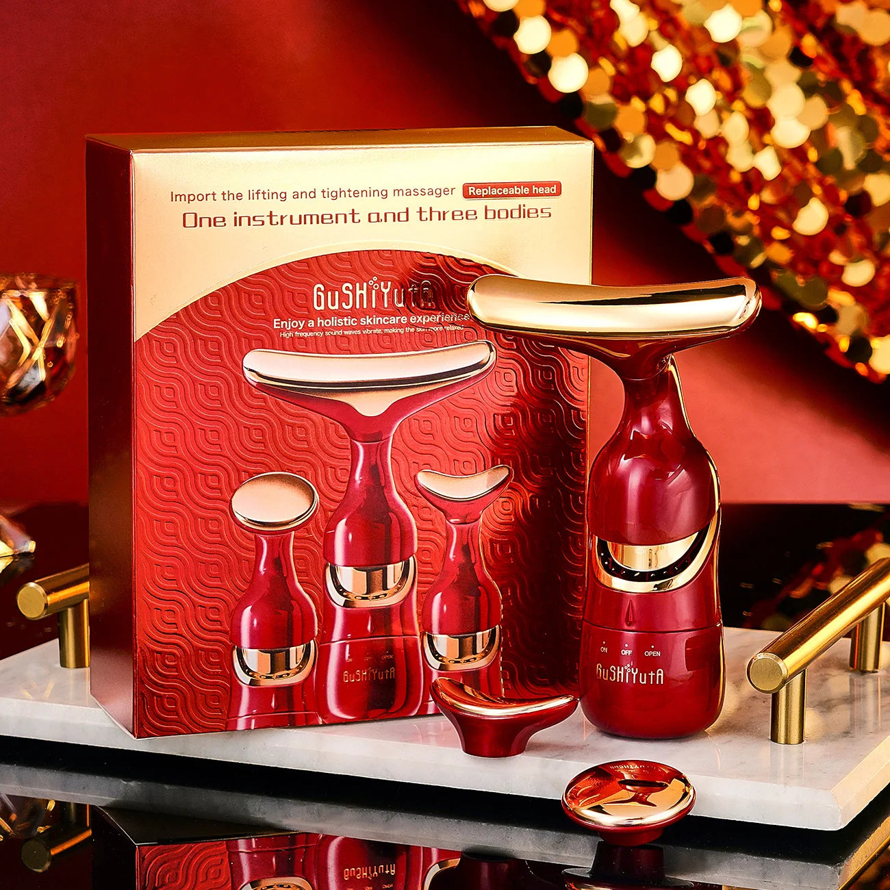 Face & Neck Rejuvenation Massager – Lift, Firm & Smooth Skin