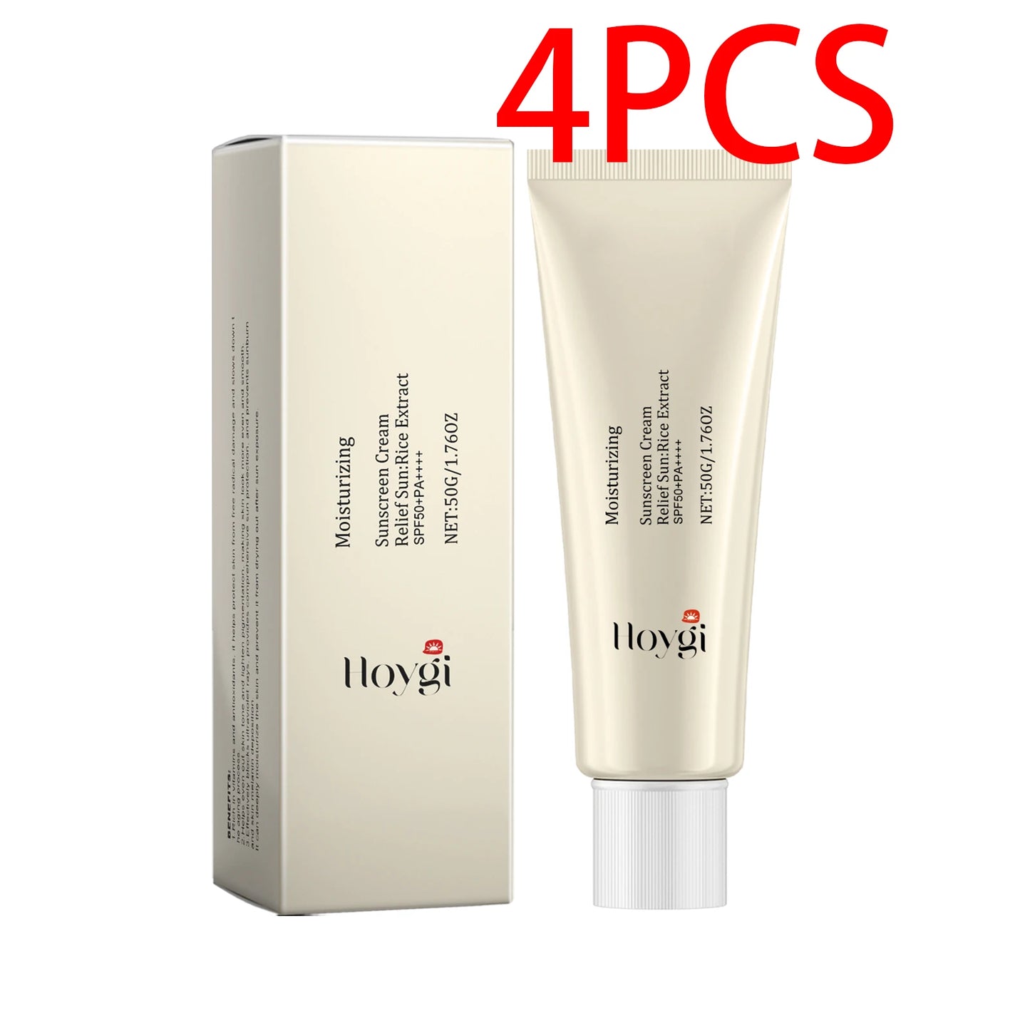Hoygi SPF50+ Face Sunscreen – Daily UV Protection Cream