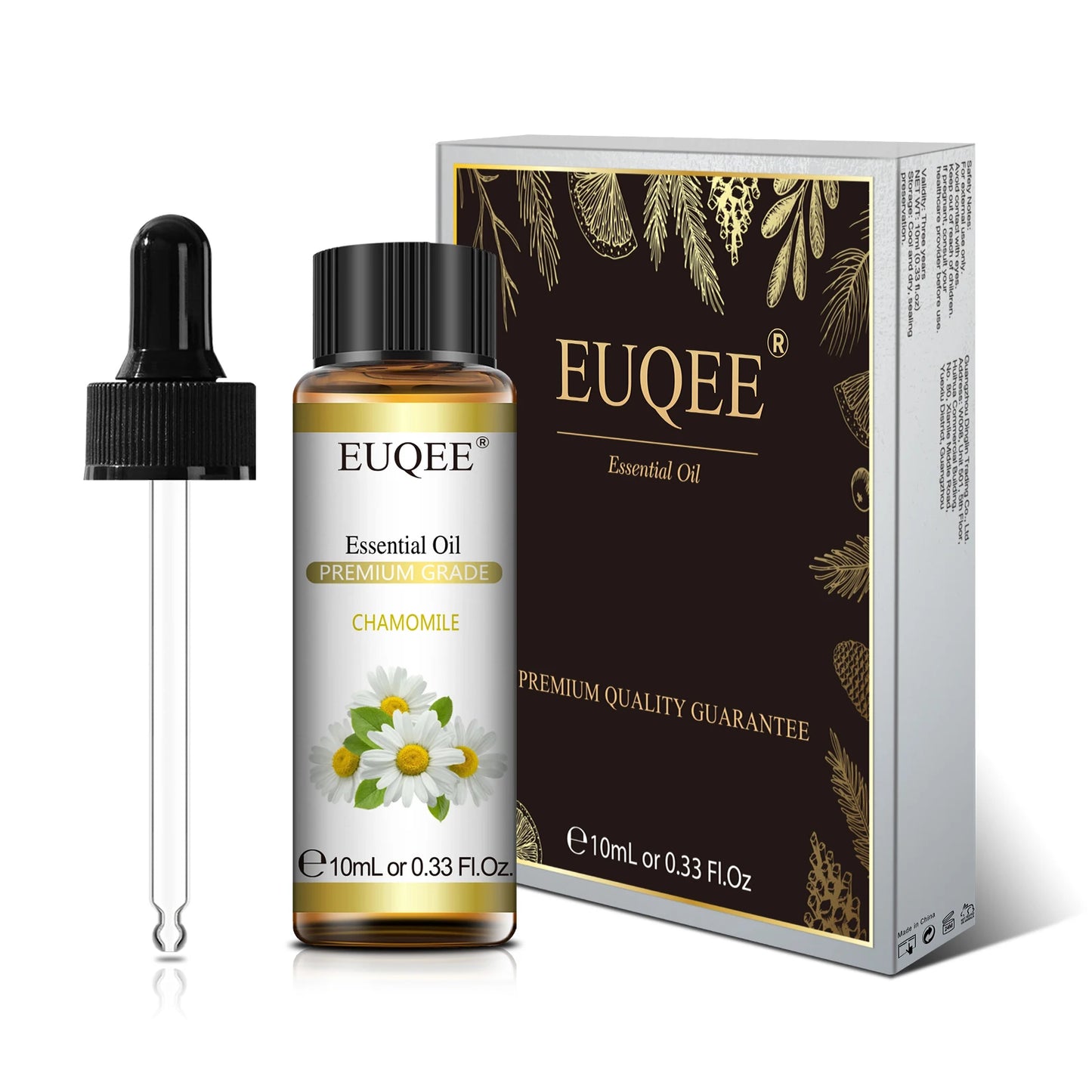 Relax & Refresh with EUQEE 100% Pure Plant Essential Oils 10ml