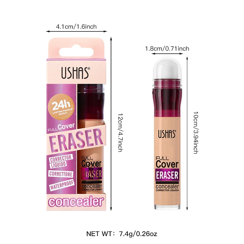 USHAS Liquid Concealer – Chemical-Free, Flawless Skin for All Types