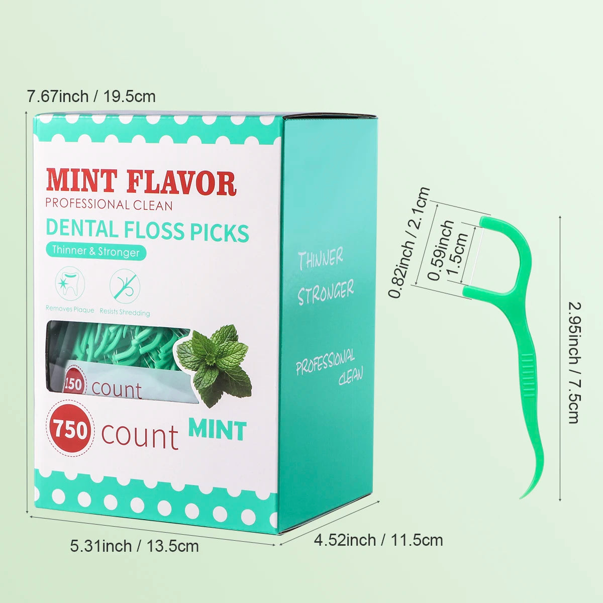 Easy Mint Dental Flosser – Fast, Safe, Fresh Oral Care