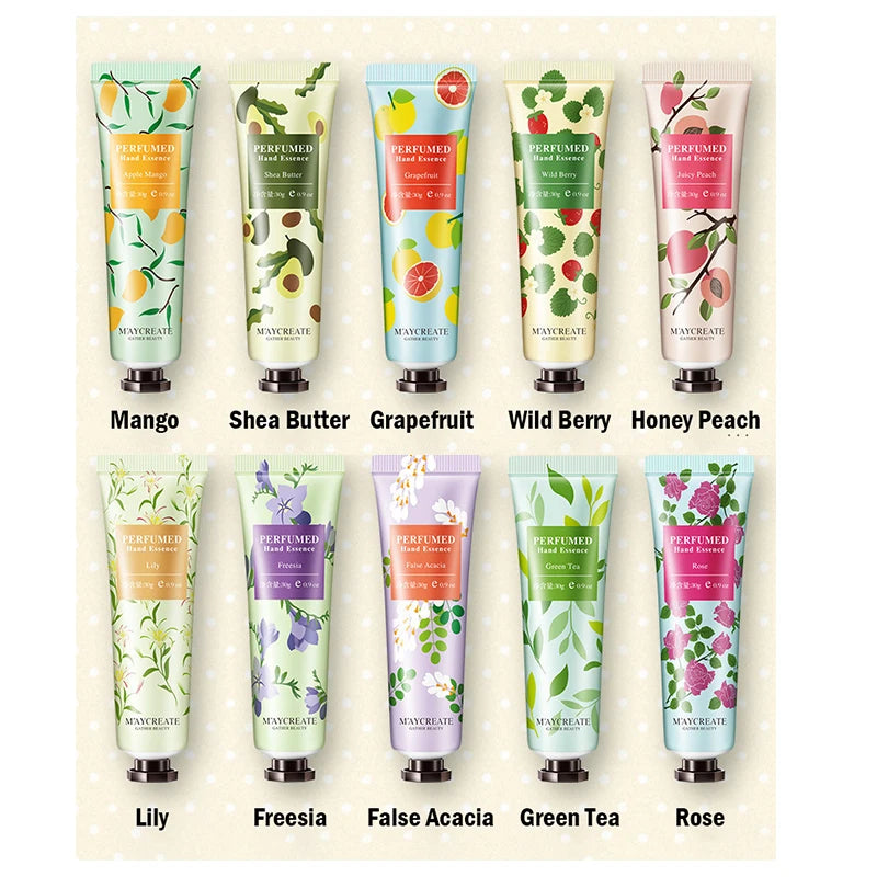 Fruity Flowery Hand Cream Set – Moisturize, Repair & Nourish
