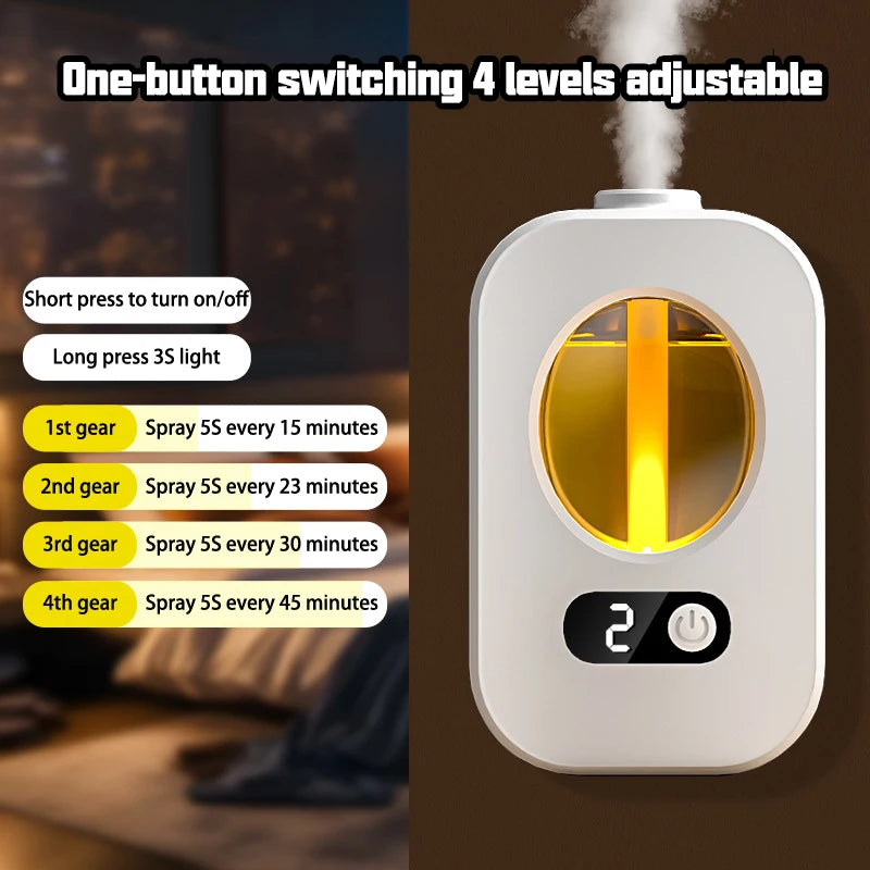 ZAOXI Ultrasonic Nano Diffuser – Quiet, Long-Lasting Home Fragrance