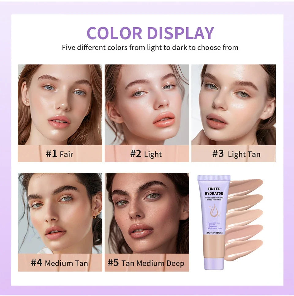 Hydrating Cream Foundation for Smooth, Flawless & Dewy Skin