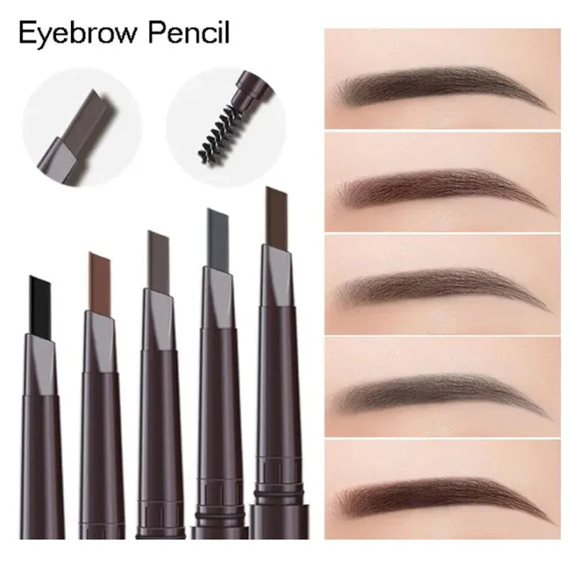 Waterproof Double Head Eyebrow Pencil – Natural, Long-Lasting