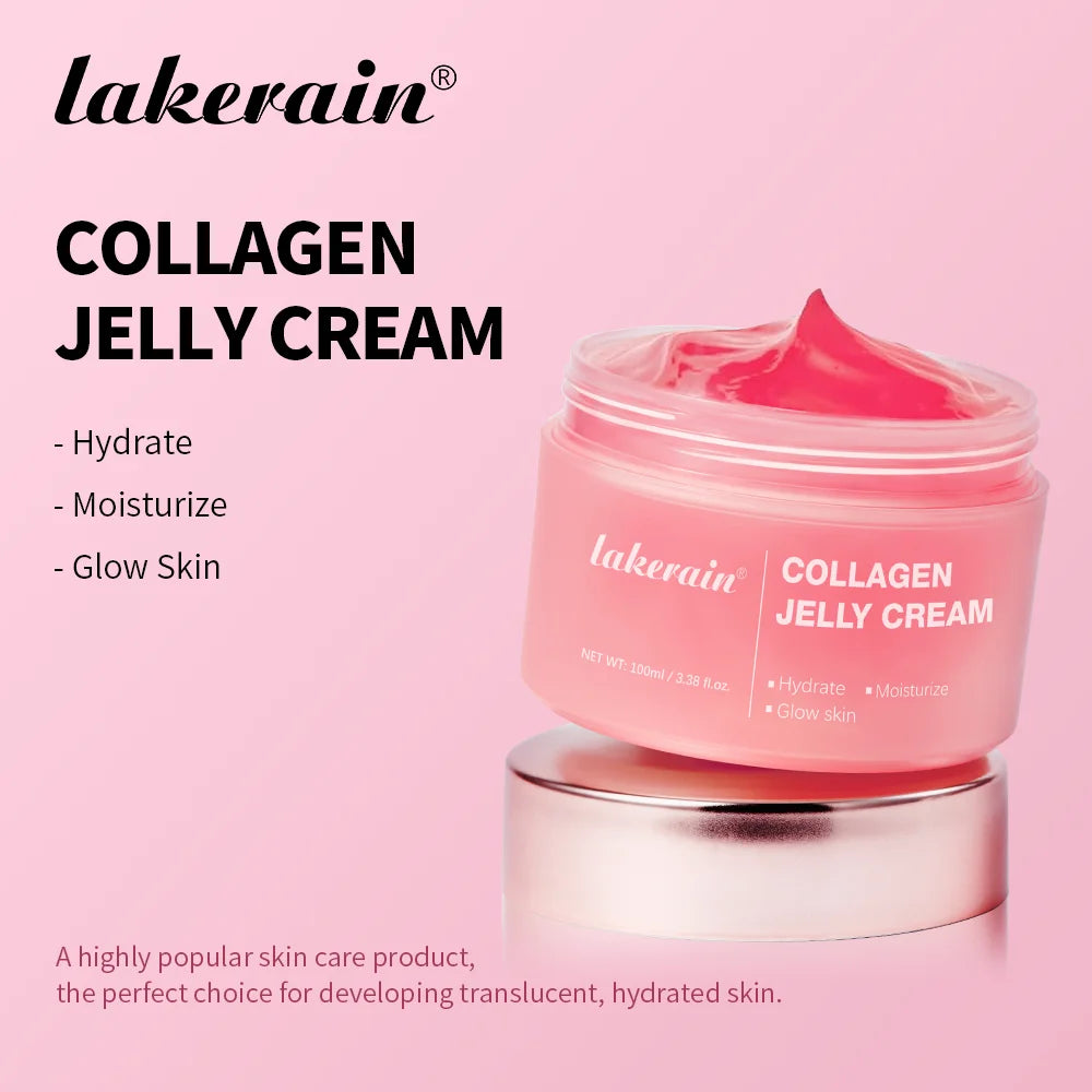 Lakerain Collagen Jelly Cream | Brighten, Hydrate & Lift Your Skin