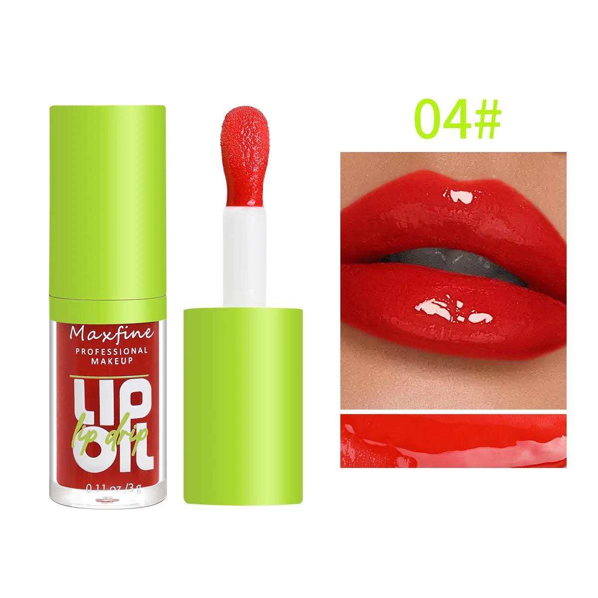 MAXFINE Lip Gloss – Moisturizing, Glossy Lips All Day