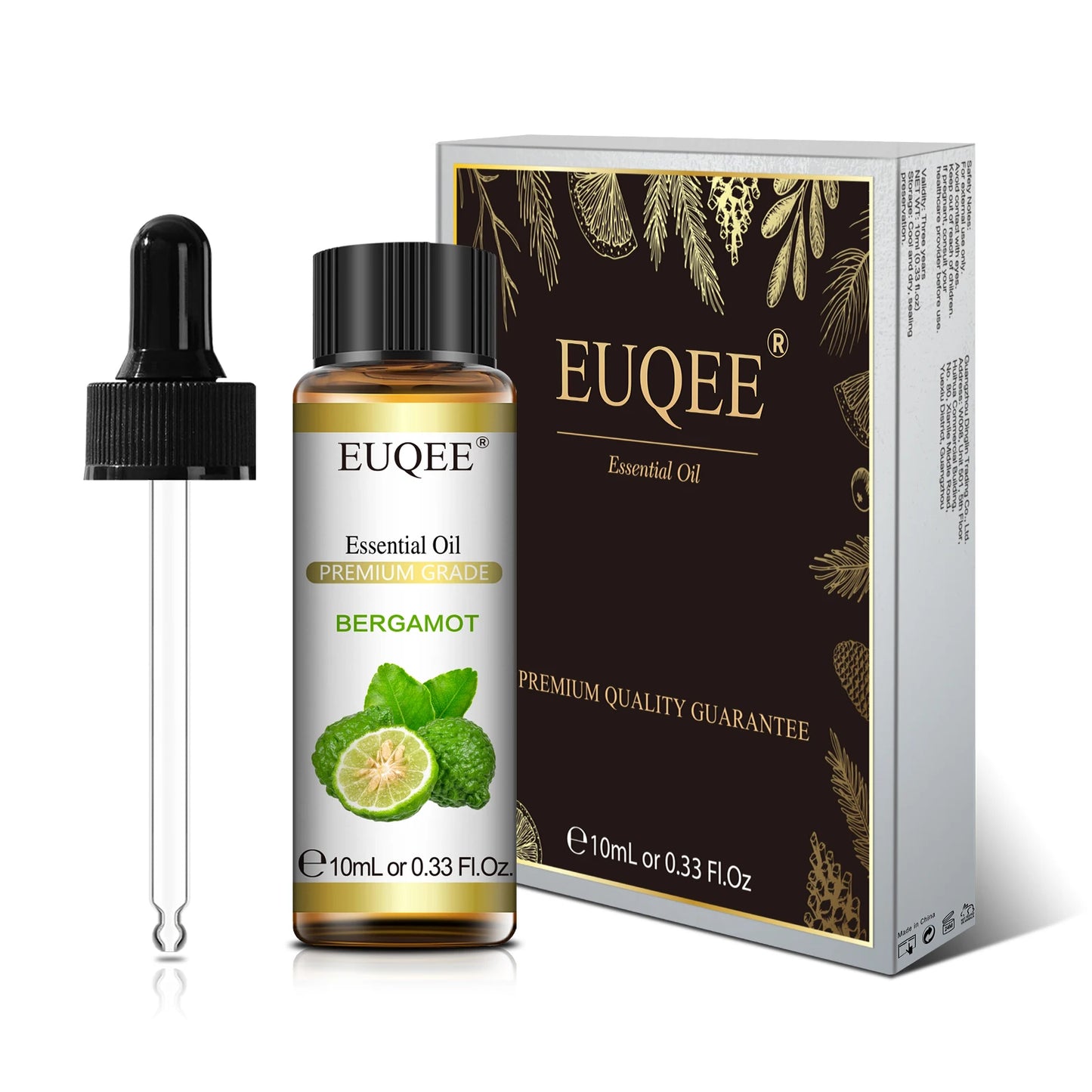 Relax & Refresh with EUQEE 100% Pure Plant Essential Oils 10ml