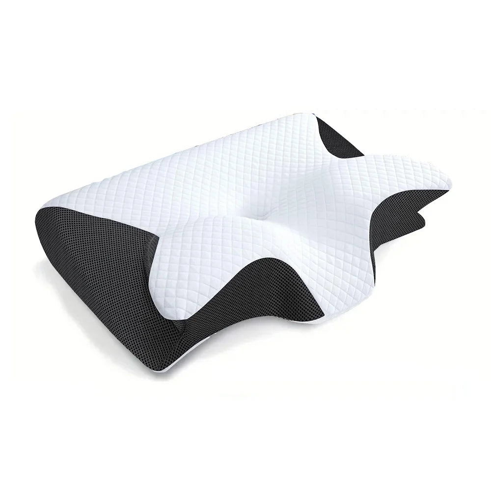 ZT02 Ergonomic Memory Foam Pillow for Neck & Snoring Relief