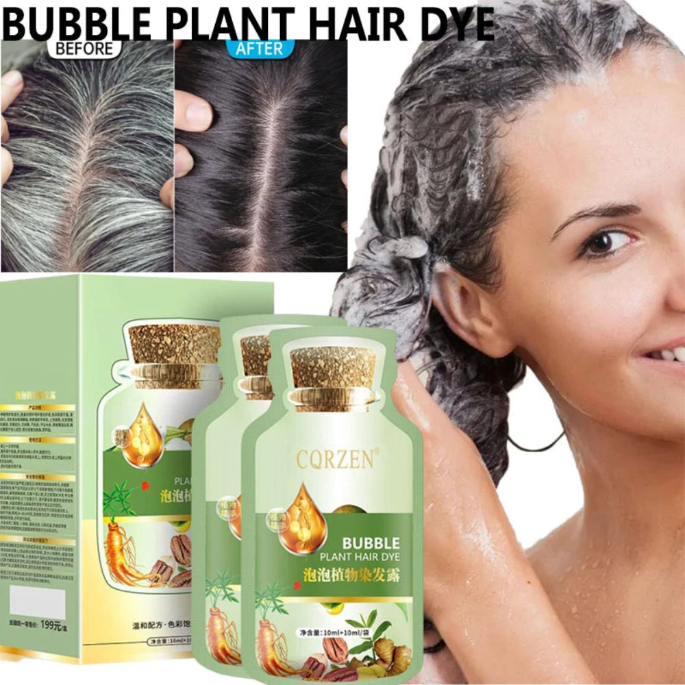 Herbal Hair Dye for Gray Hair – Safe, Gentle, Long-Lasting