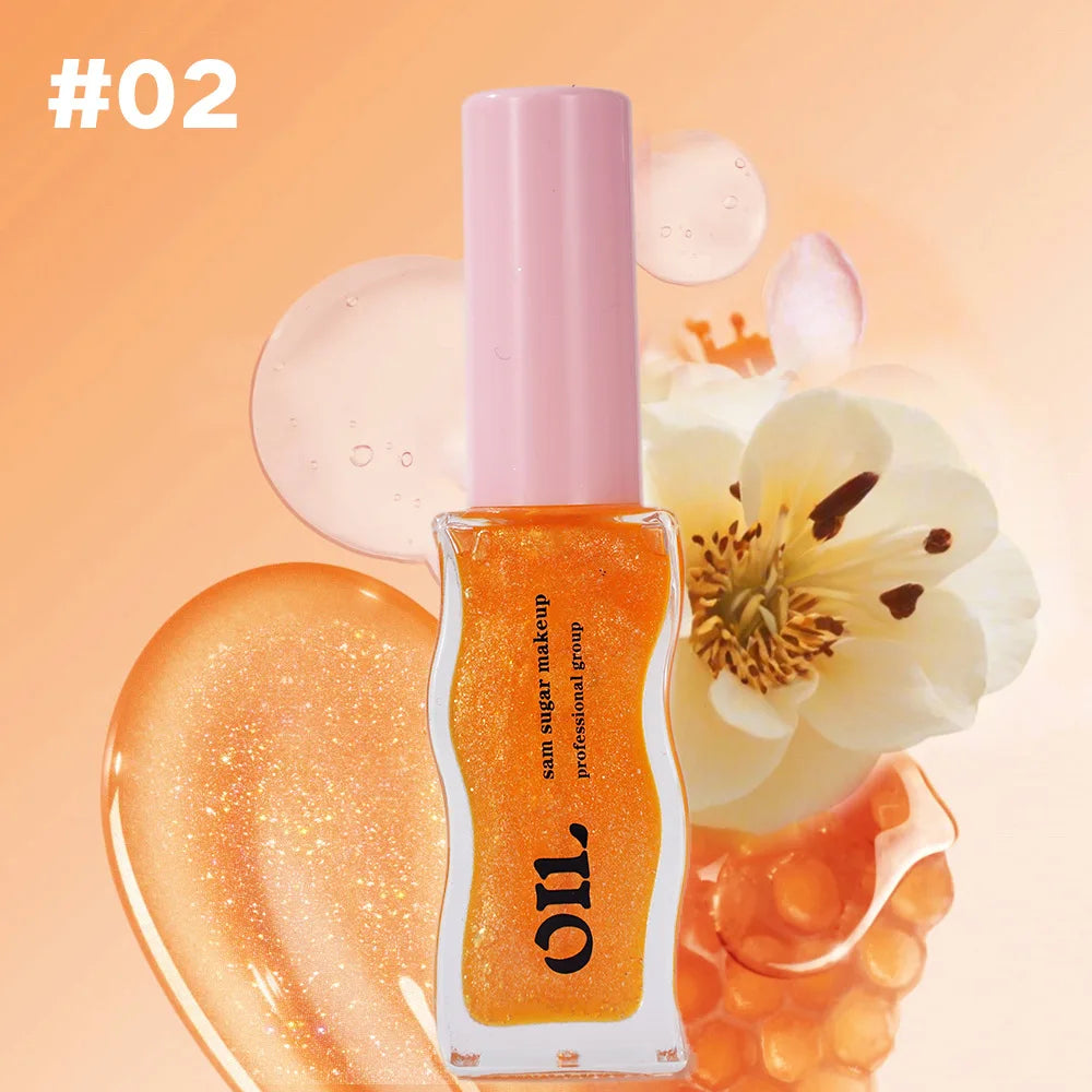 Fruit Honey Essence Lip Oil- Hydrating, Nourishing & Glossy Shine