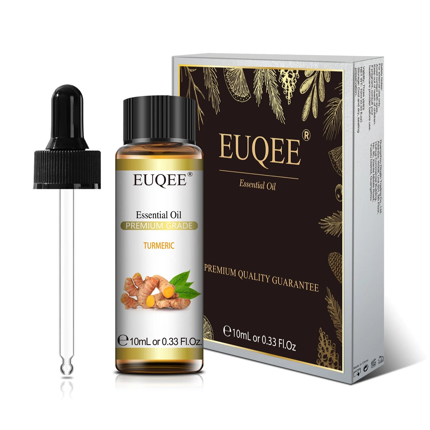 Relax & Refresh with EUQEE 100% Pure Plant Essential Oils 10ml