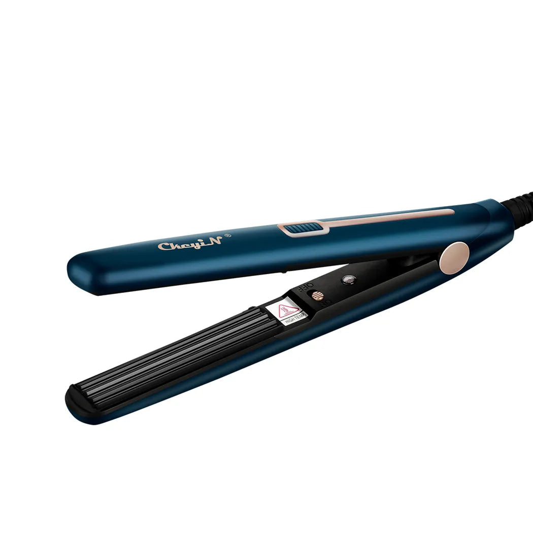 CkeyiN Mini Hair Straightener & Curler – Compact, Fast & Safe