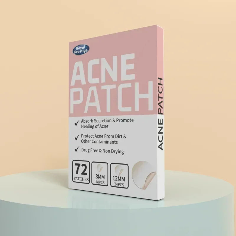 Clear Acne Quickly with Invisible Hydrocolloid Healing Patches