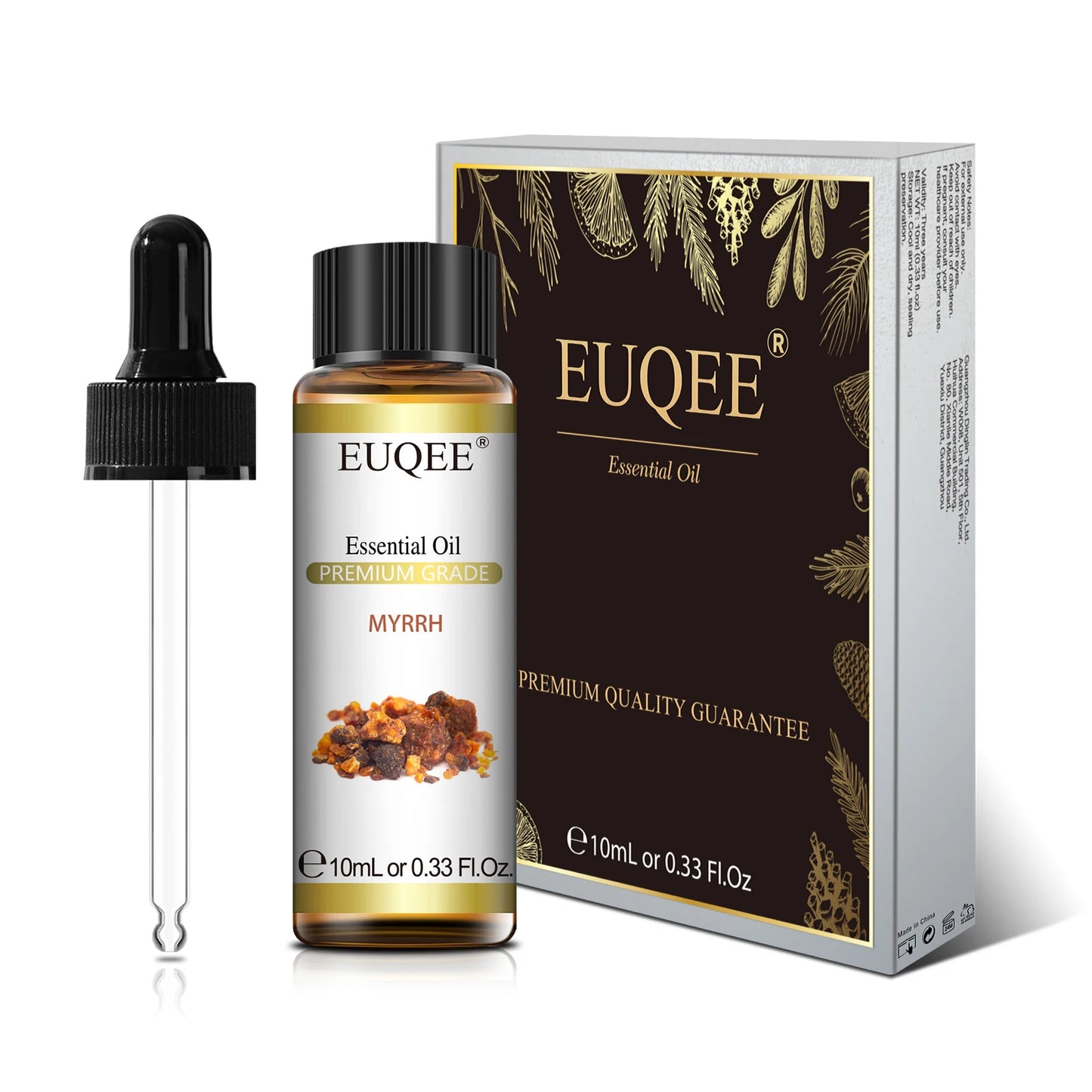 Relax & Refresh with EUQEE 100% Pure Plant Essential Oils 10ml