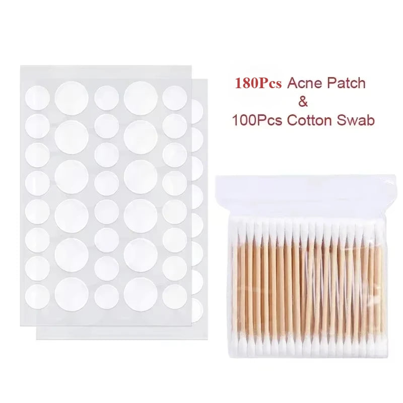 Clear Acne Quickly with Invisible Hydrocolloid Healing Patches