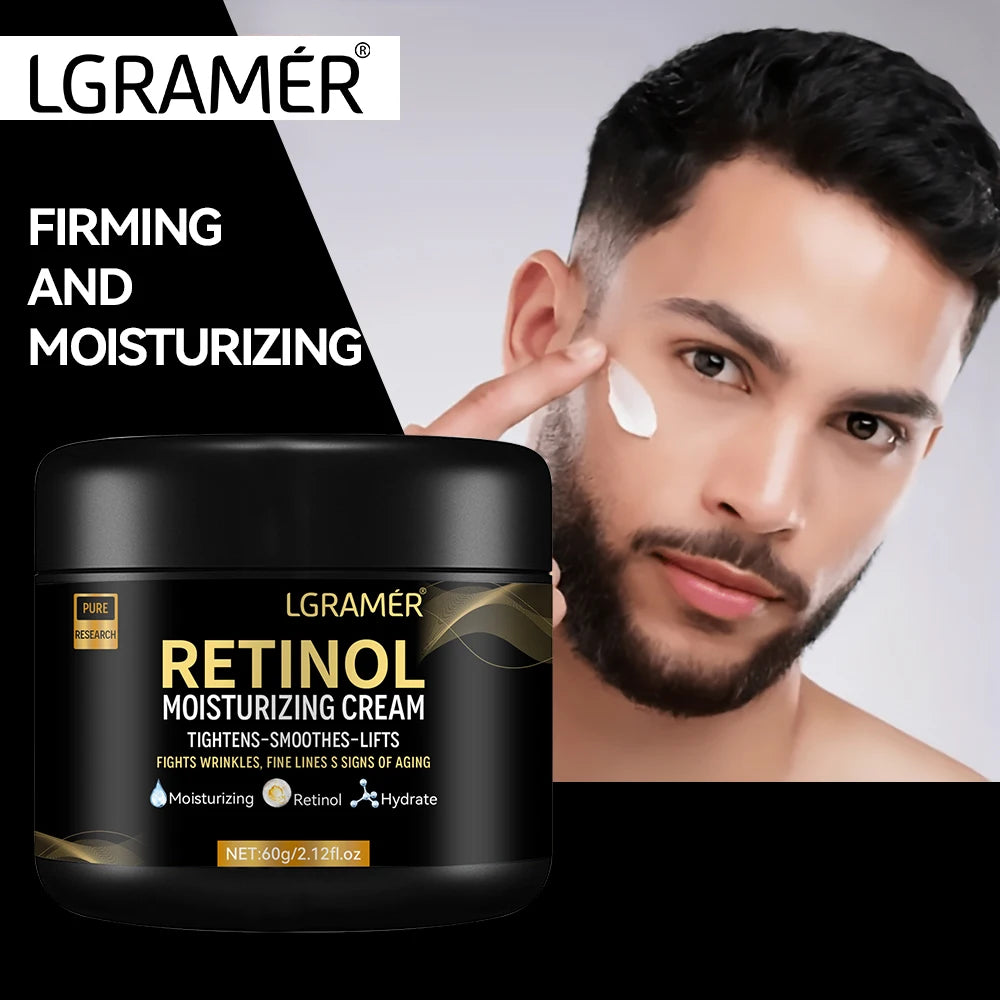 LGRAMER Retinol Face Cream – Smooth, Firm & Youthful Skin