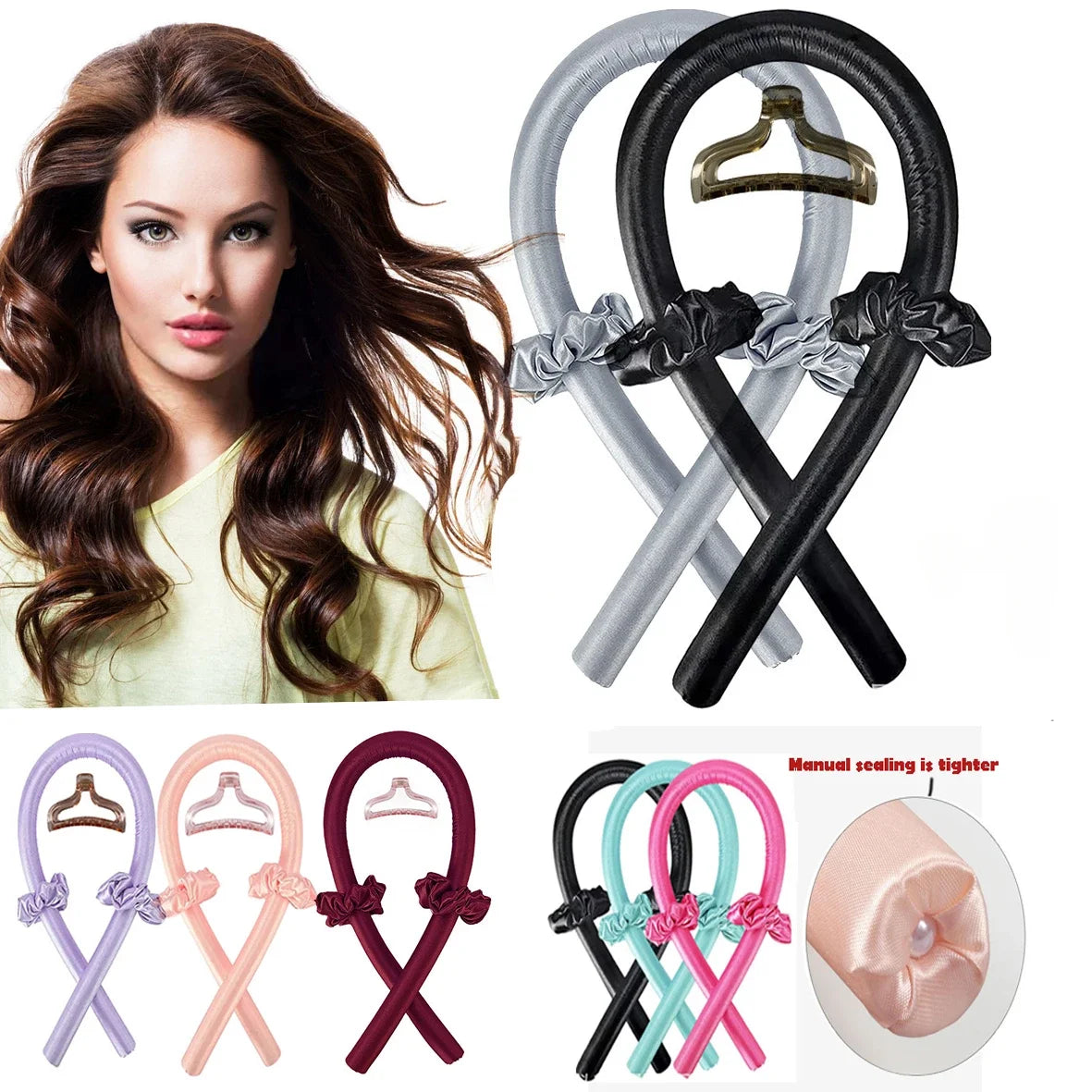 Heatless Hair Rollers – Effortless, Damage-Free Curls